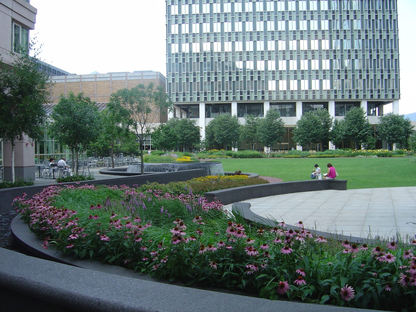 Prudential Center courtyard, Boston